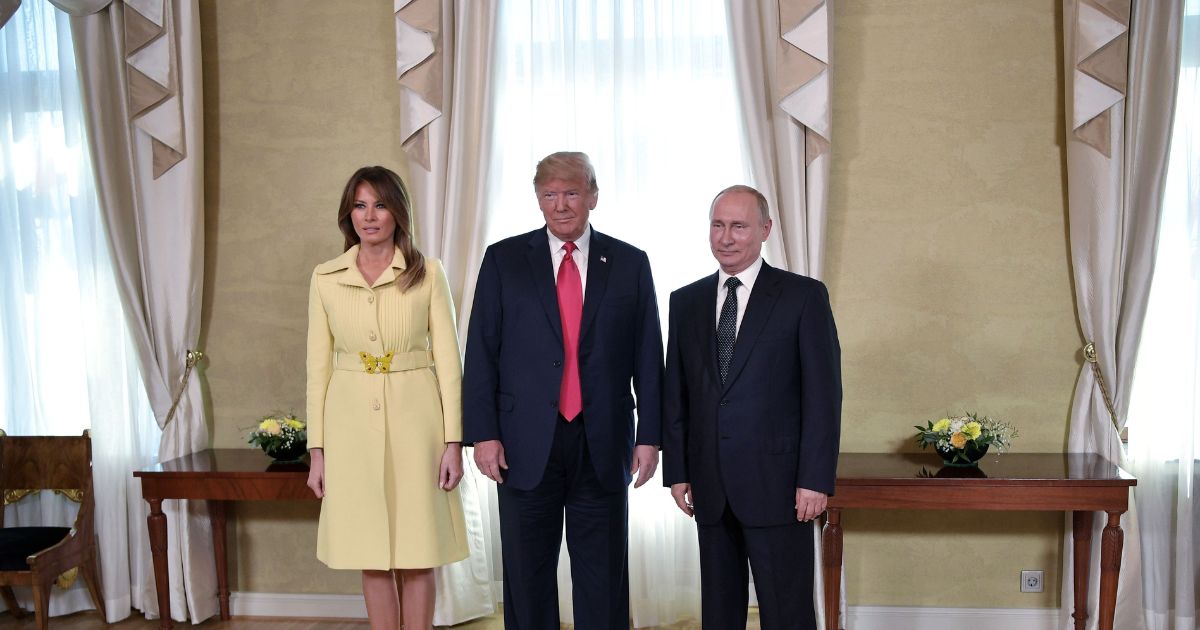 Melania Trump Penned a Letter to Vladimir Putin Here's What It Said