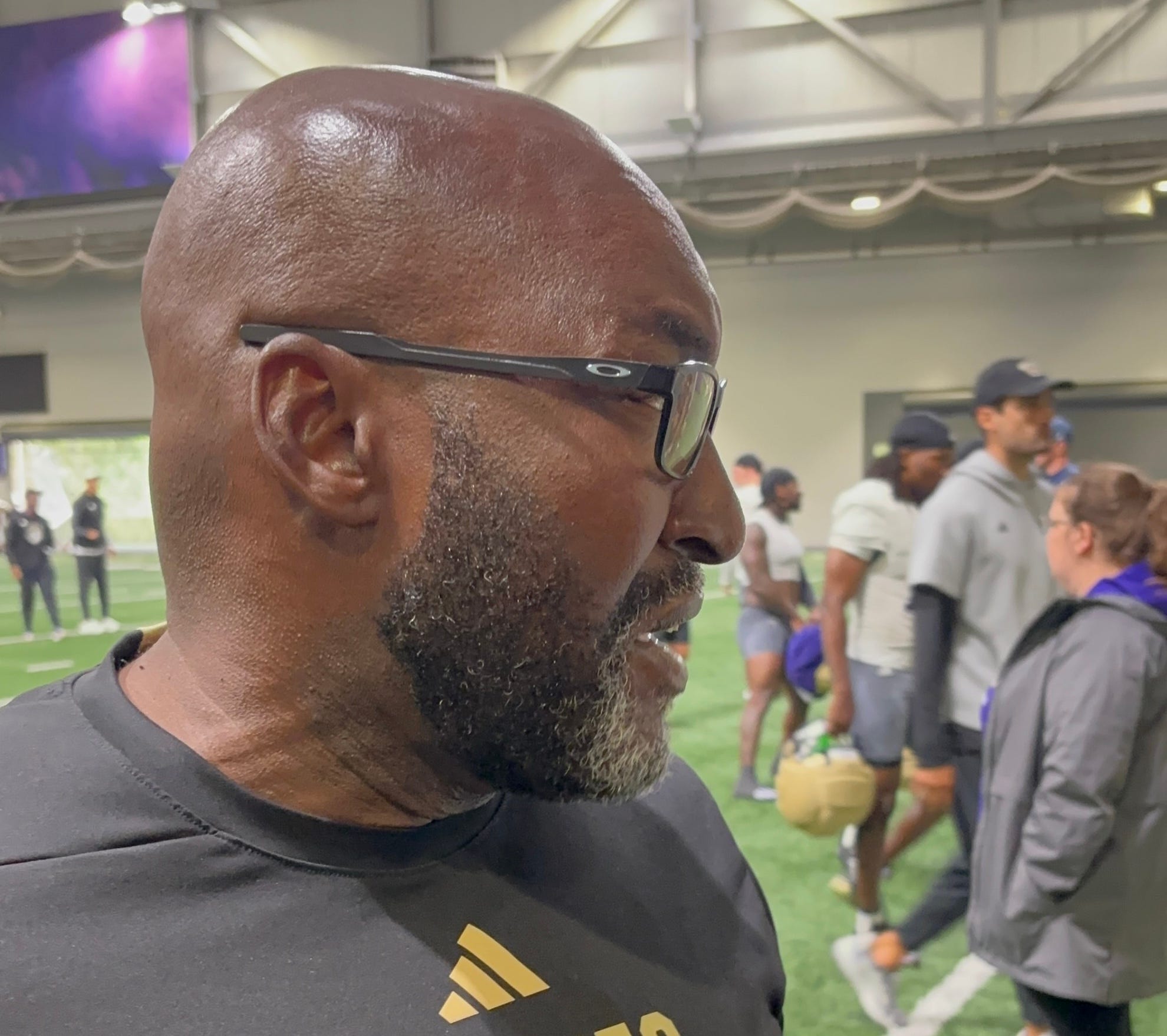 Scottie Graham fosters positivity with Washington football's running backs