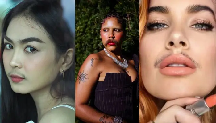 Bigode feminino vira s&iacute;mbolo de empoderamento e provoca padr&otilde;es de beleza