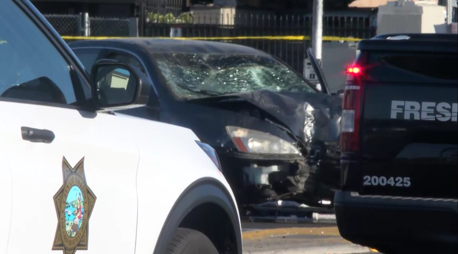 Suspected DUI driver hits, kills person on sidewalk in Fresno