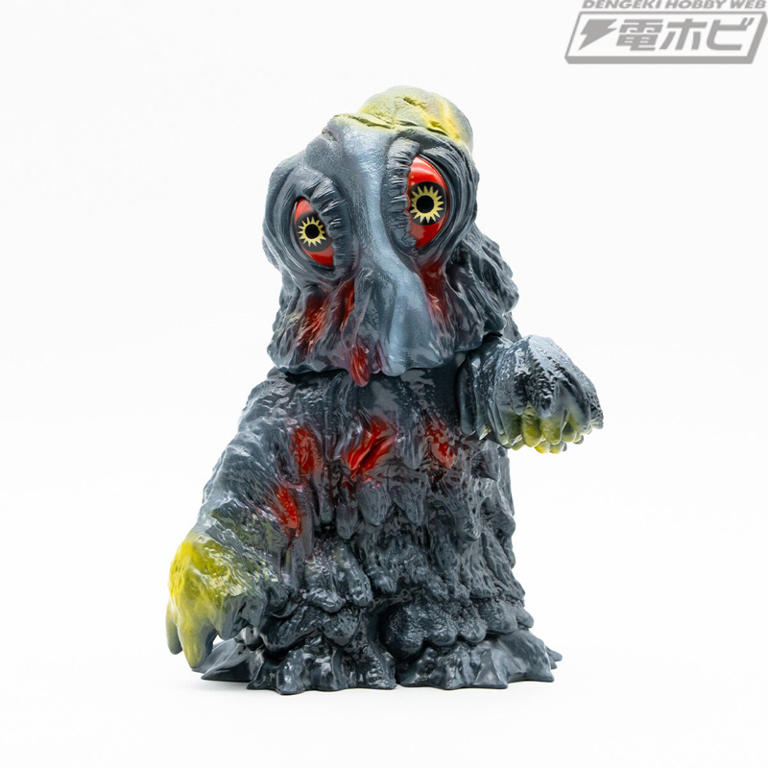 ヘドラ ソフビ GODZILLA ゴジラをアートソフビ化する「GODZILLA VINYL ART」最新作として
