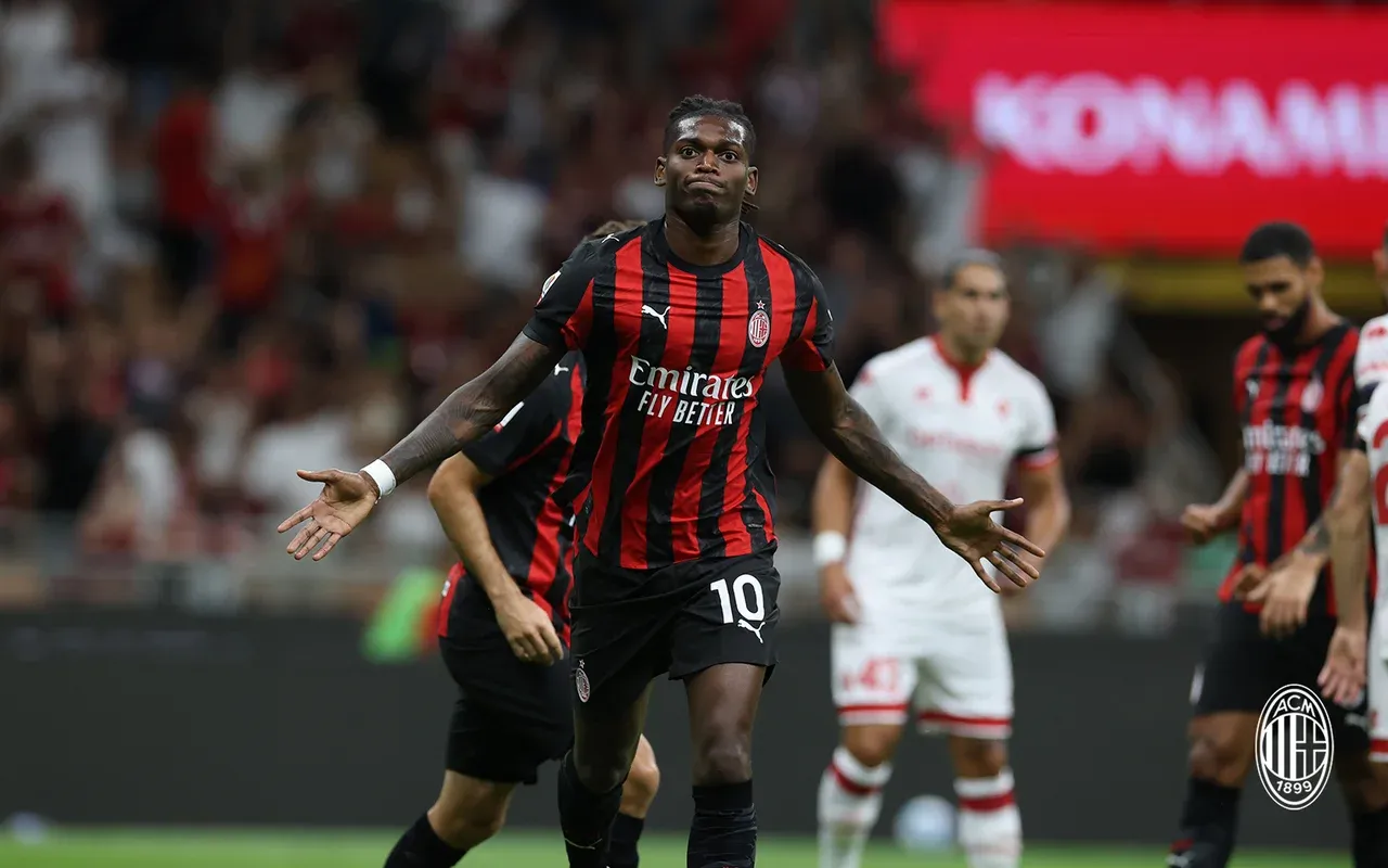 Hasil Liga Italia - Rafael Leao Bawa AC Milan Puncaki Klasemen dengan 50 Persen Performa