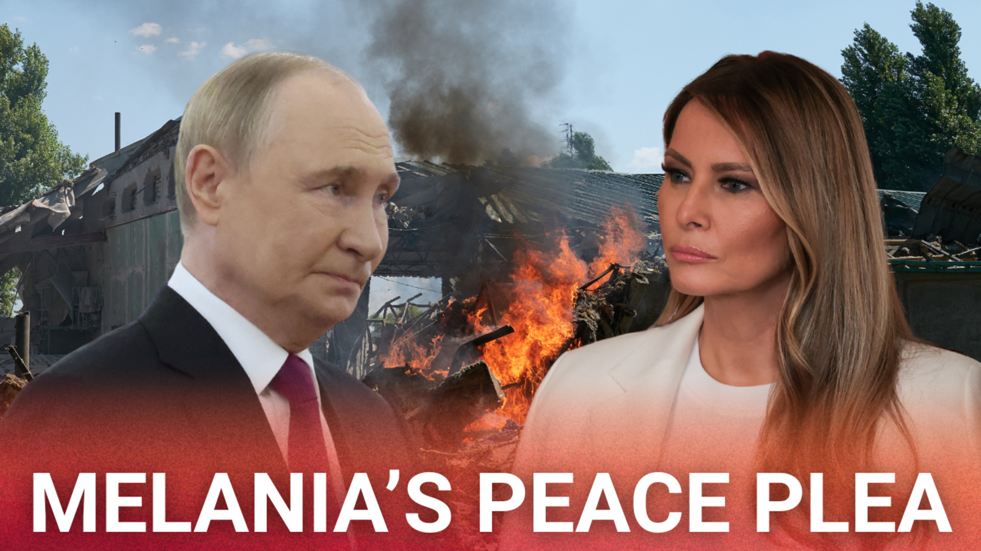 Melania Trump pens heartfelt letter to Putin pleading for peace