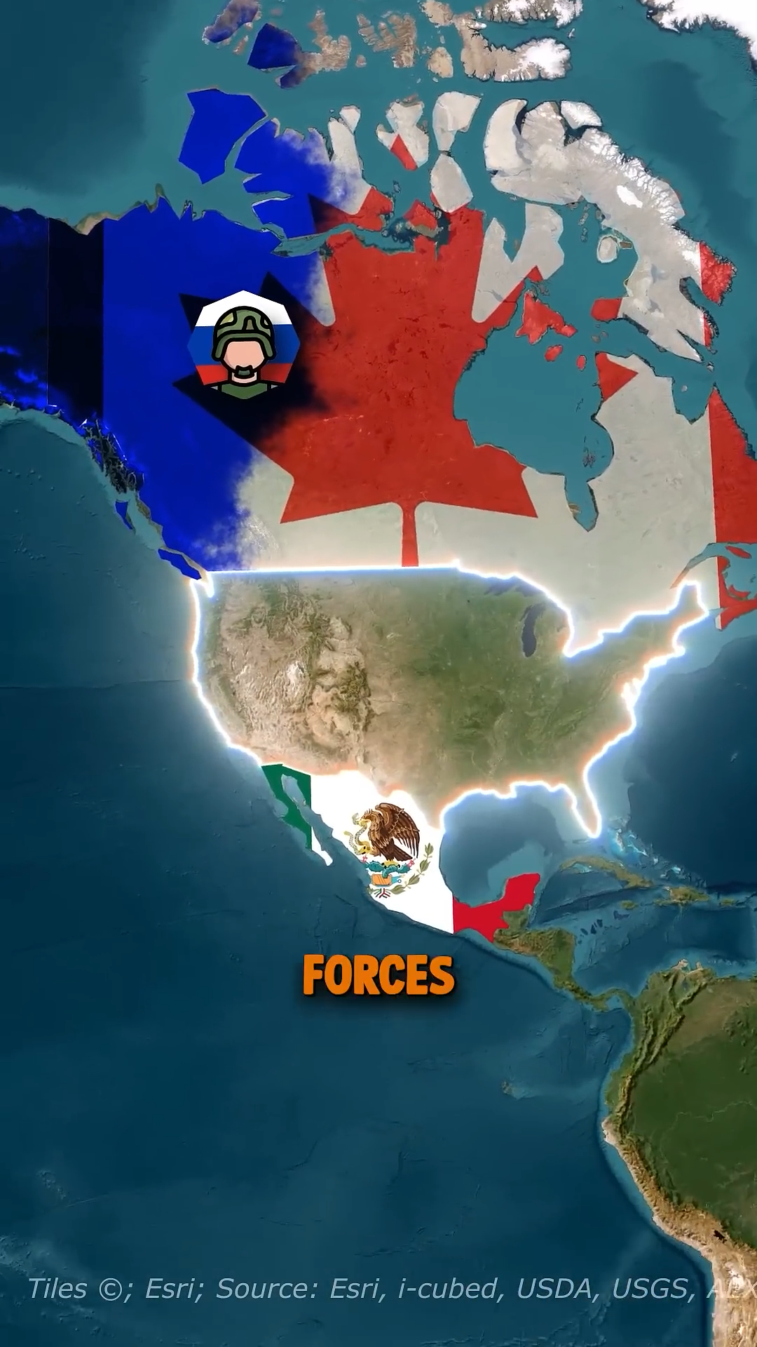Geopolitical Scenario of the US and Antarctica Swapping Places