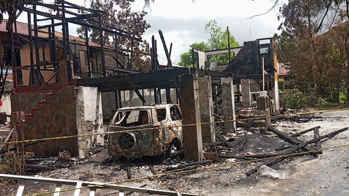 Ini yang Terjadi Sebelum Homestay Mountain View Tomohon Terbakar, Dilihat Warga