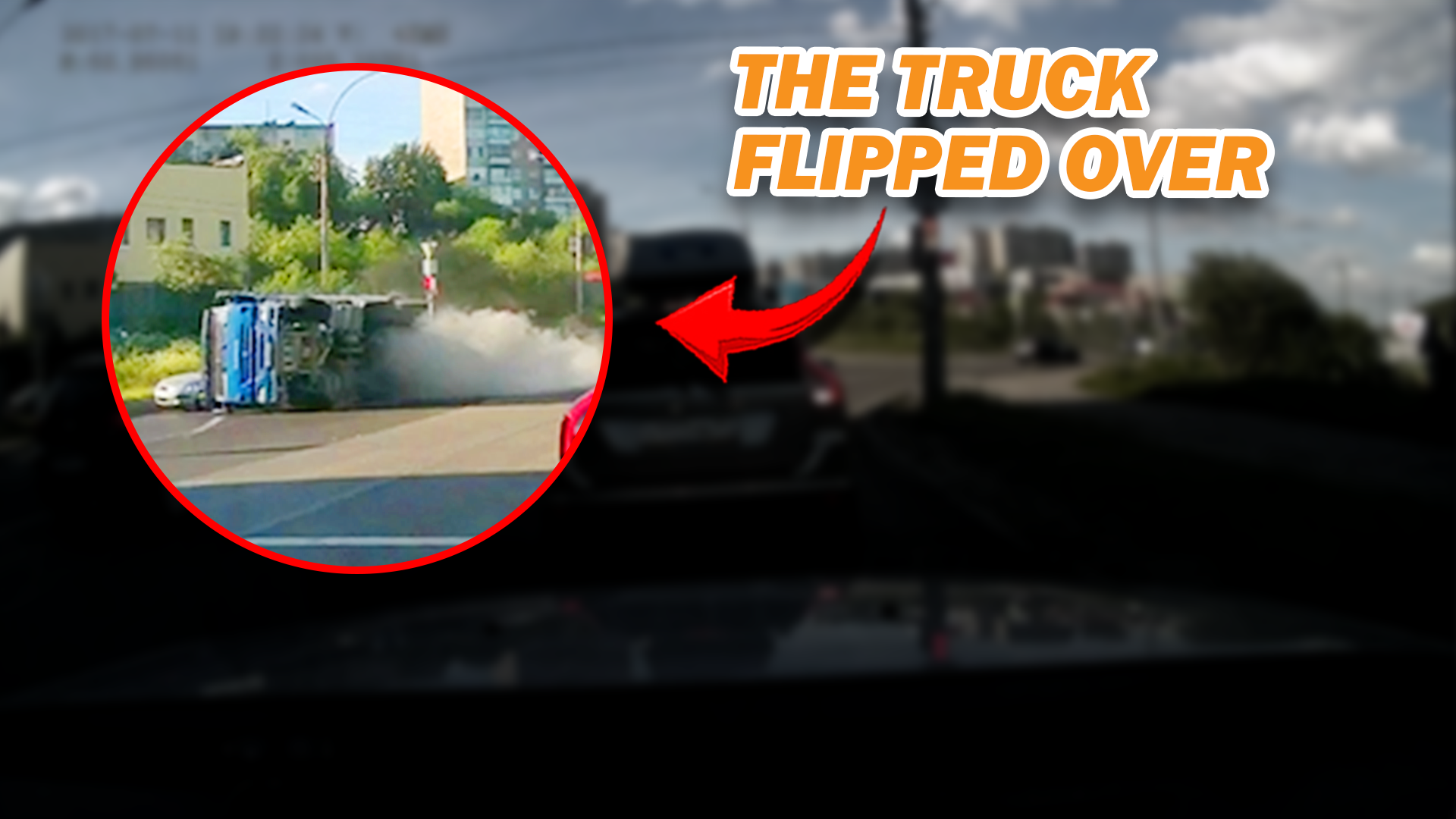 Road Incident Caught on Camera