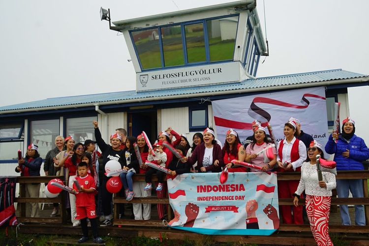 Perayaan 17-an di Nordic: Merah Putih dan Balap Karung di Cuaca Dingin