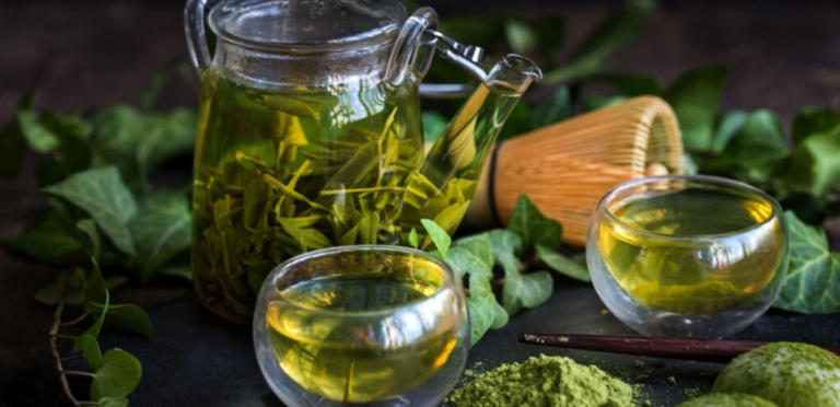 الشاي الأخضر