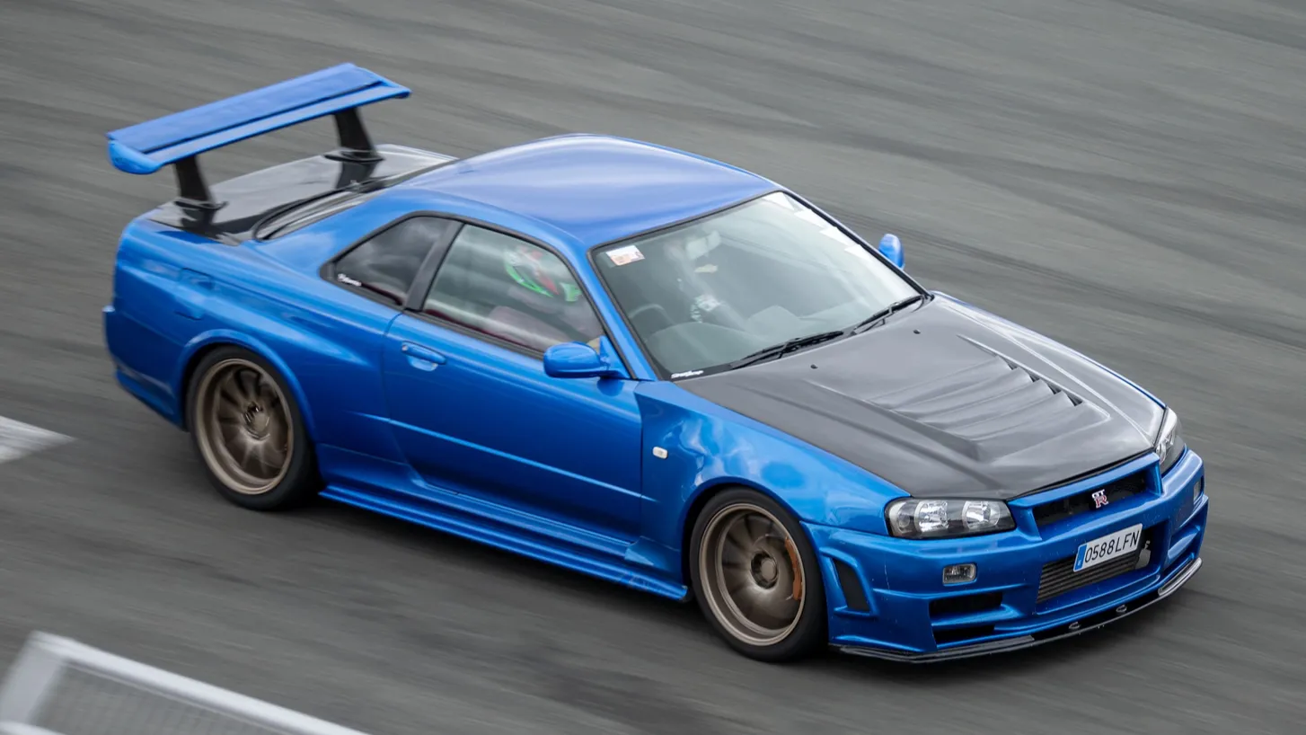 GTR34jr MOTORHELIX 1:64 Nissan NISMO R34GT-R Z-tune Bayside Blue M63416