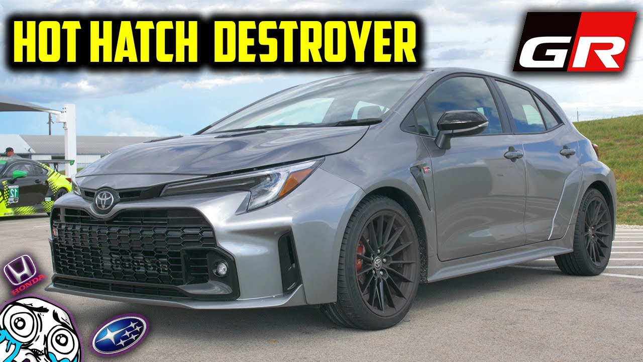 Ripping the 2023 GR Corolla Proves It’s Pure Madness