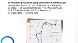 Kirab Budaya Jabar 2025: 5.000 Peserta Hiasi Jalan Bandung dengan Dongdang Tradisional