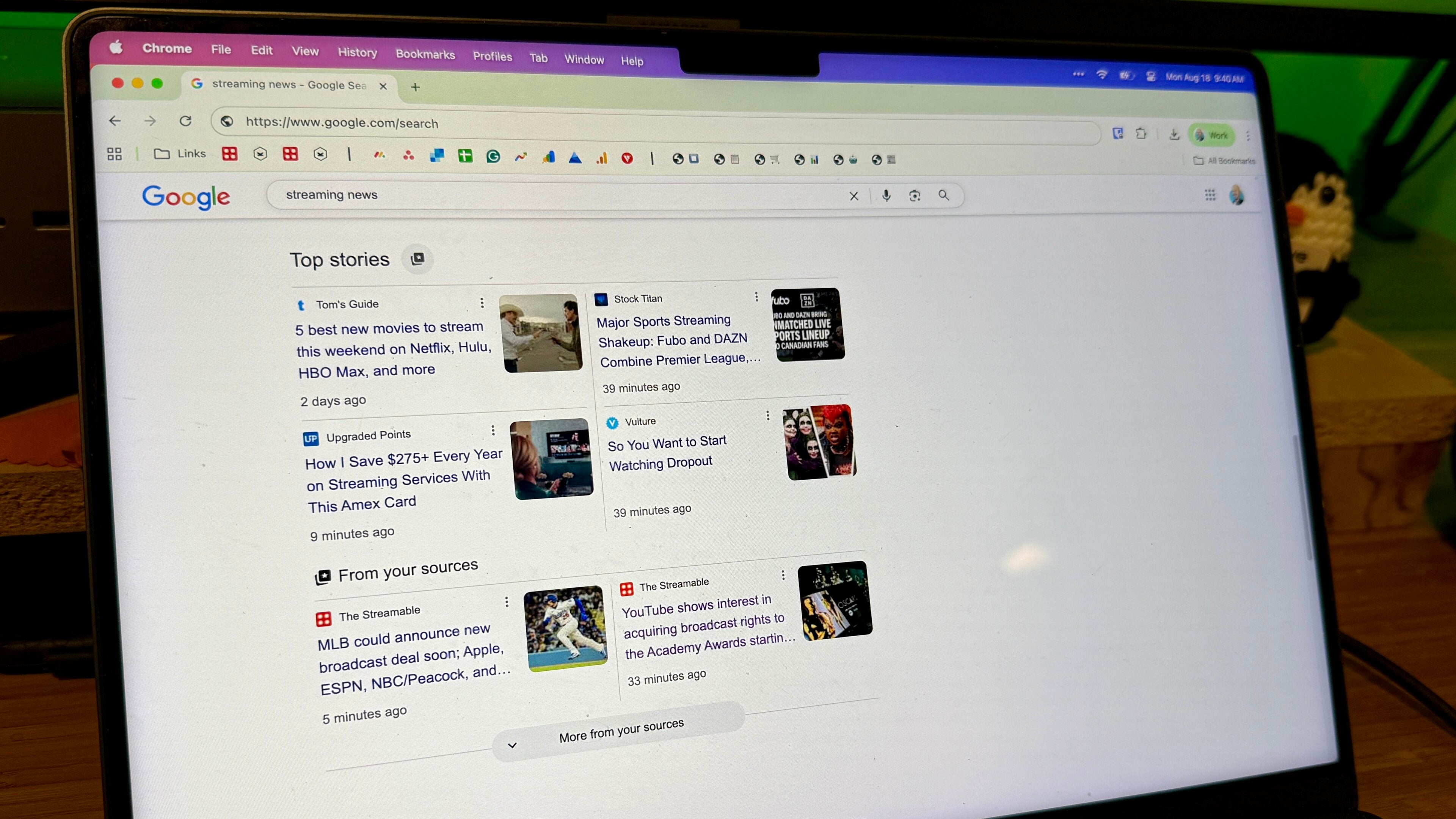 Here's how to set The Streamable as your preferred search source in Google