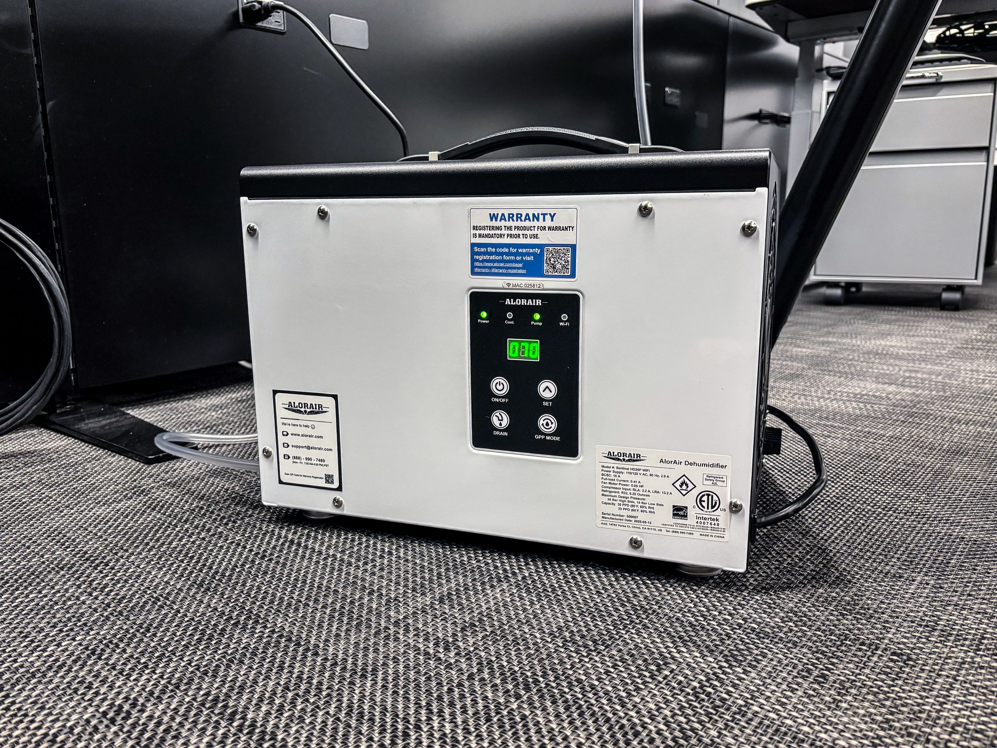 770 Pint Dehumidifier with Pump