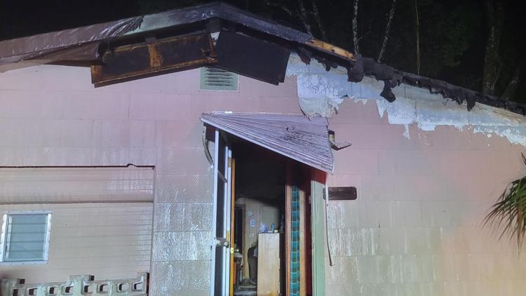 Lightning Strike Causes Citrus County House Fire Thousands Of Dollars