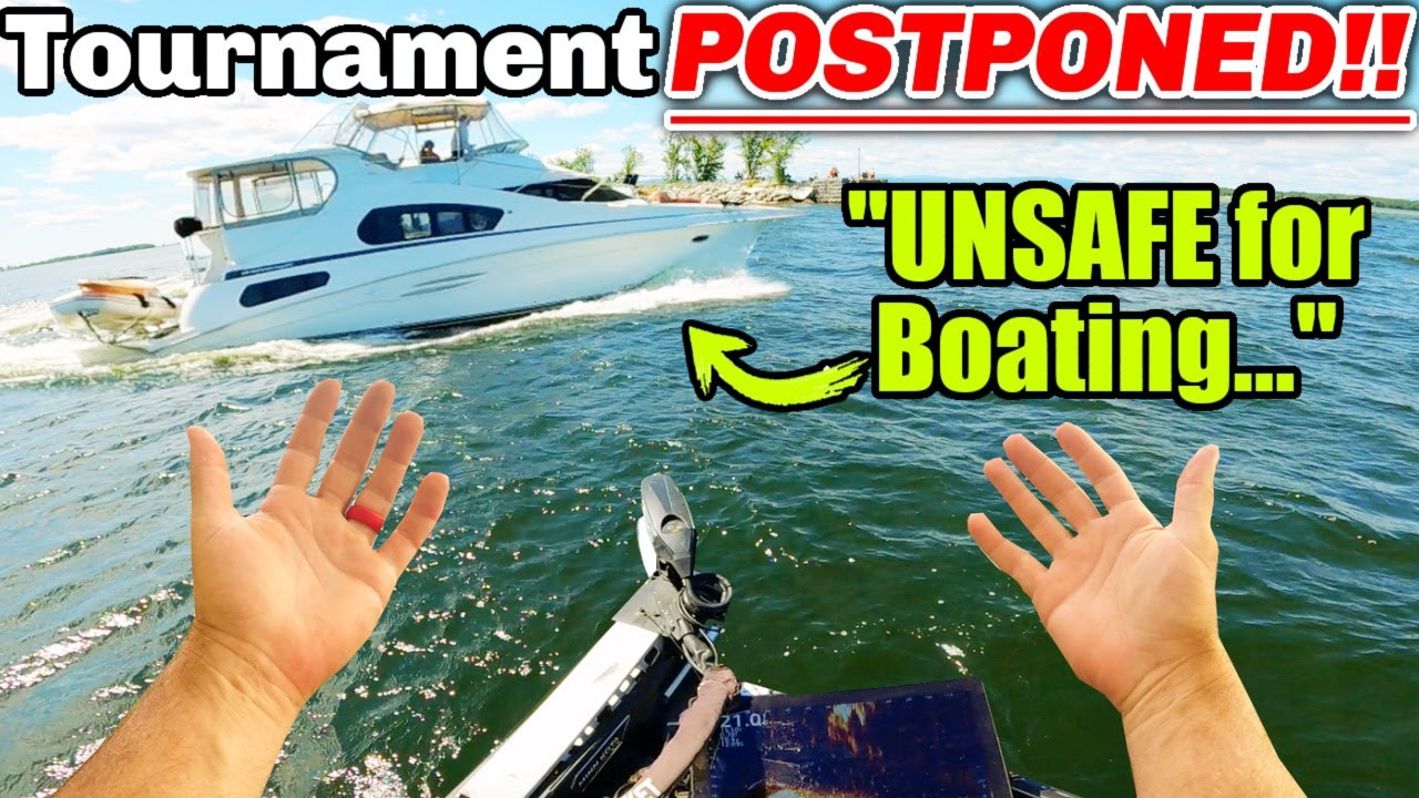 Tournament directors deem lake unsafe, event postponed<br><br>