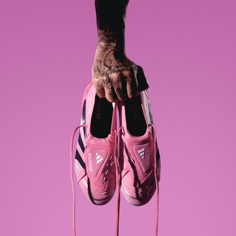 adidas Beckham ピンク スパイクシューズ adidas Beckham ピンク スパイクシューズ - メルカリ