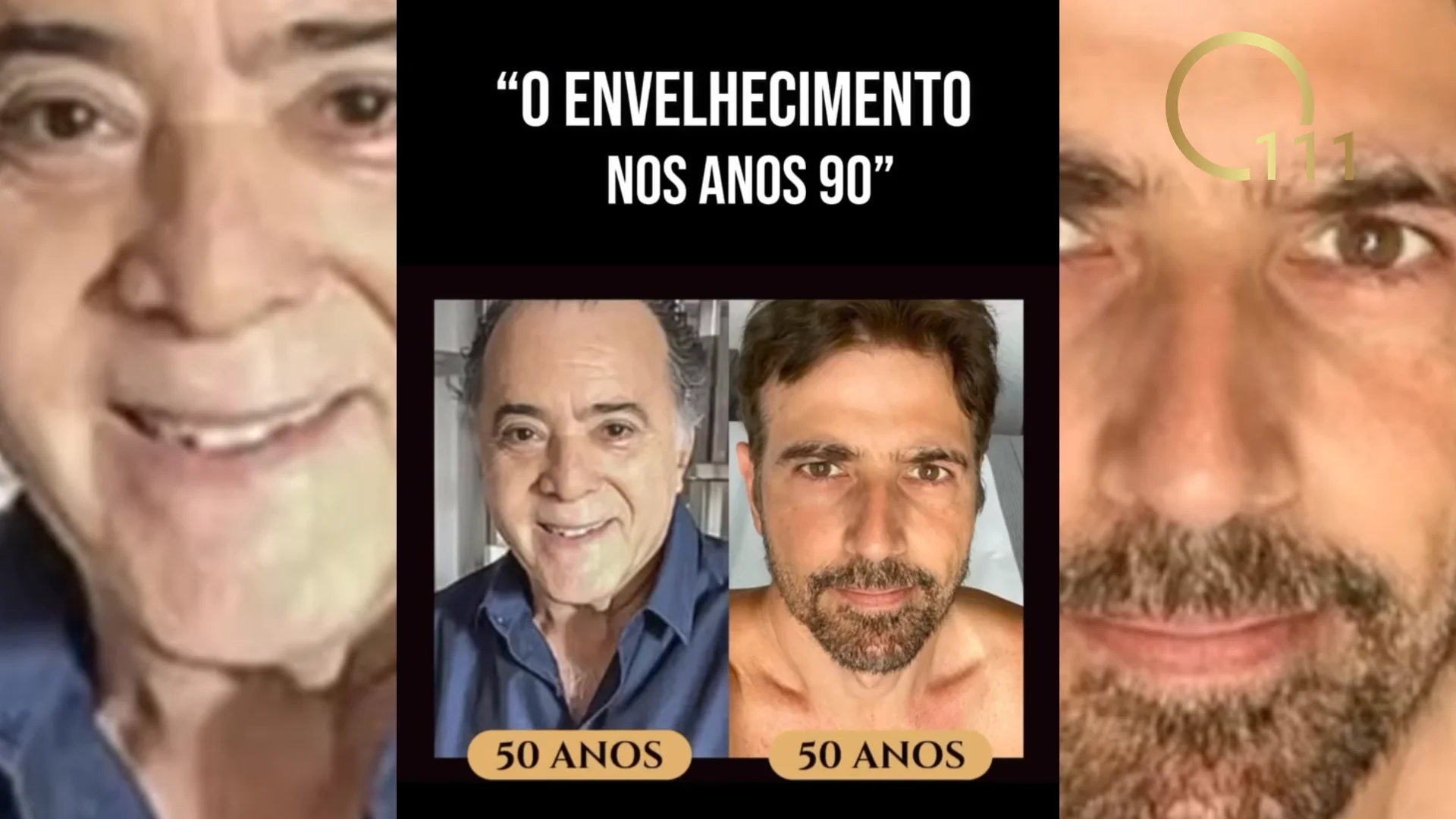 Comparação revela como o envelhecimento mudou dos anos 90 para hoje