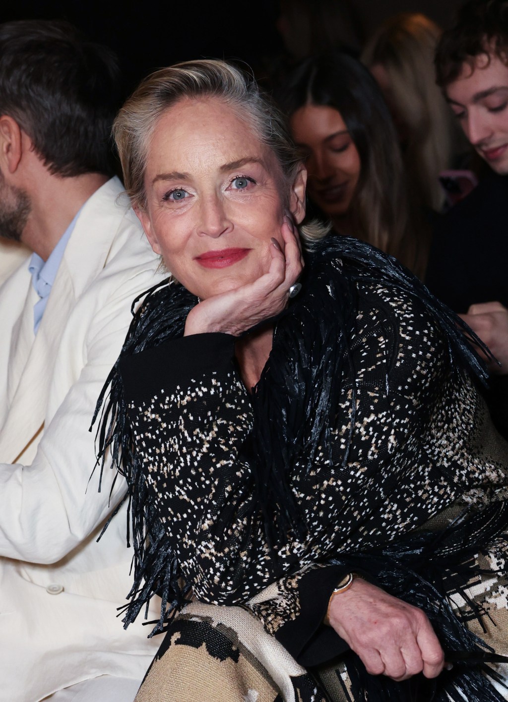 Sharon Stone confesses she once dated a much-younger rapper