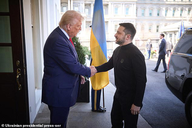Zelensky dons smart clothes for crunch talks after criticism during last  White House visit