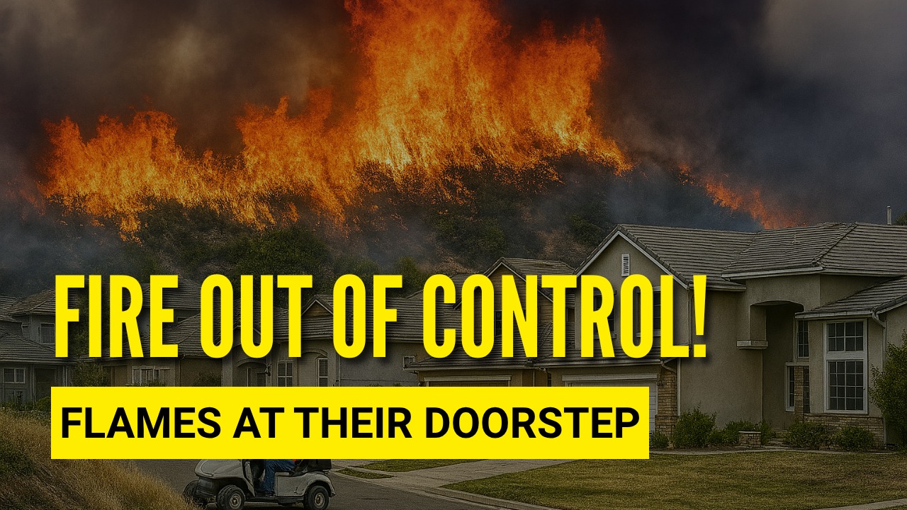Wildfire Erupts Near LA: Thousands Forced to Flee in Hours