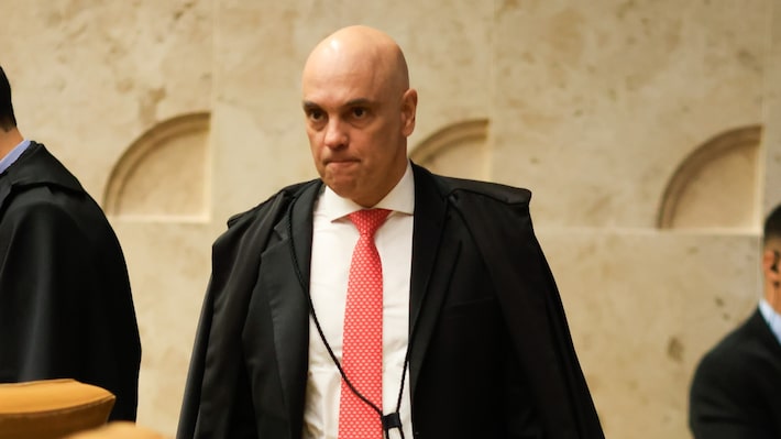 O ministro Alexandre de Moraes voltou a ser alvo de ataque do governo dos EUA Foto: Wilton Junior / Estadão