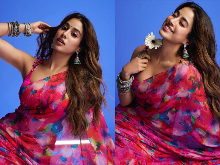 ‘Param Sundari’ Janhvi Kapoor's Promotional Looks Are Stunning For Festive Season