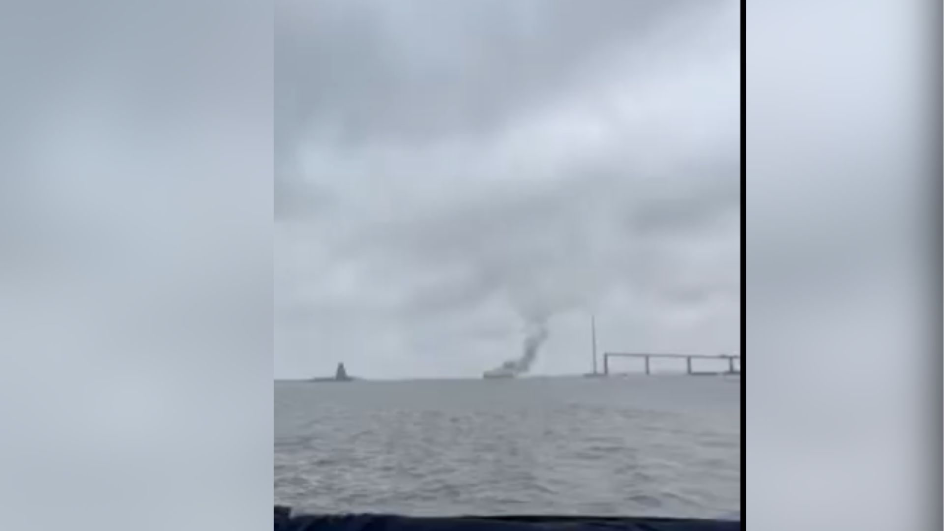Witness was on sailboat when ship exploded in Maryland's Patapsco River
