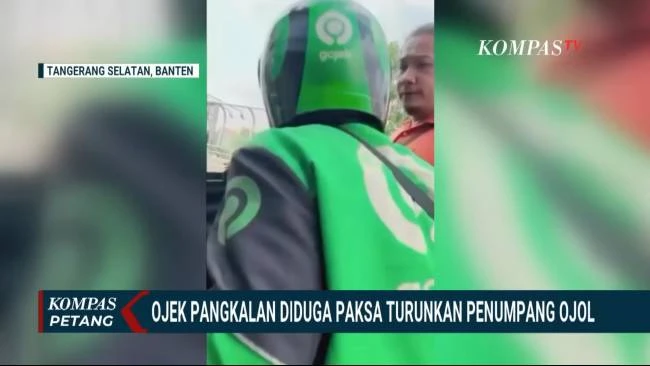 Opang Viral Diduga Paksakan Turunkan Penumpang Ojol di Stasiun Pondok Ranji, Kini Ditangkap Polisi