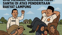 RMD Menang, Gerindra Tenang di Tengah Penderitaan Rakyat Lampung