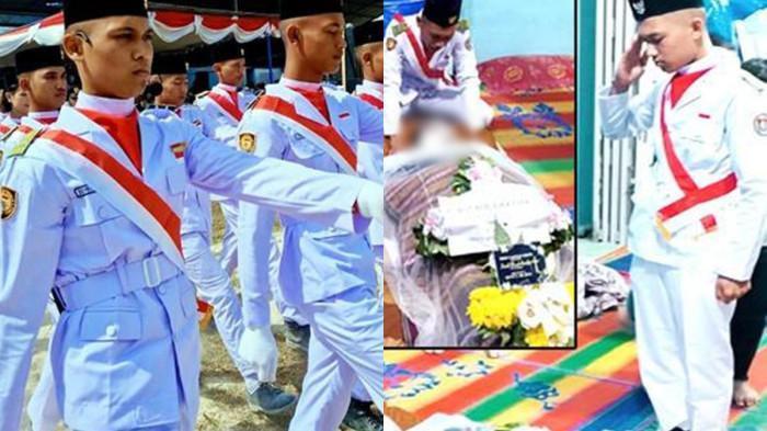 Dua Kisah Paskibraka yang Kehilangan Ayah, Tegar di Balik Merah Putih