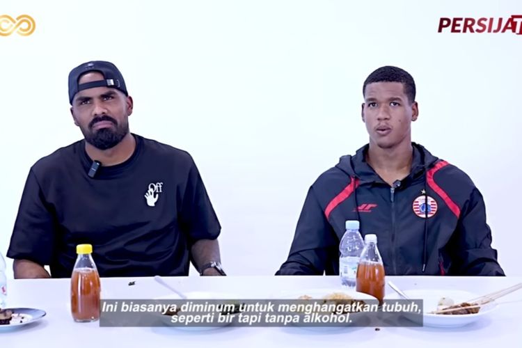 5 Pemain Brasil Persija Jakarta Coba Kuliner Khas Indonesia dan Betawi, Mulai Nasi Uduk hingga Bir P