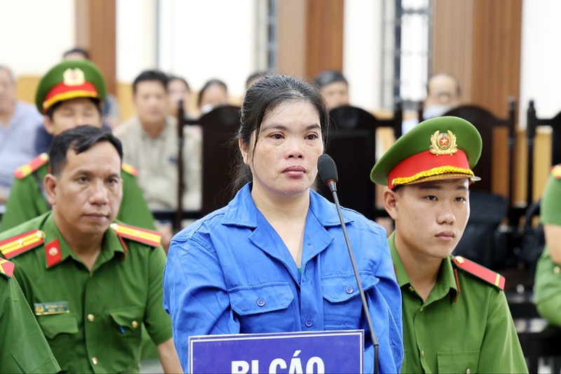 Tuyên án tử hình nữ bị cáo giết người giao thịt heo để cướp vàng