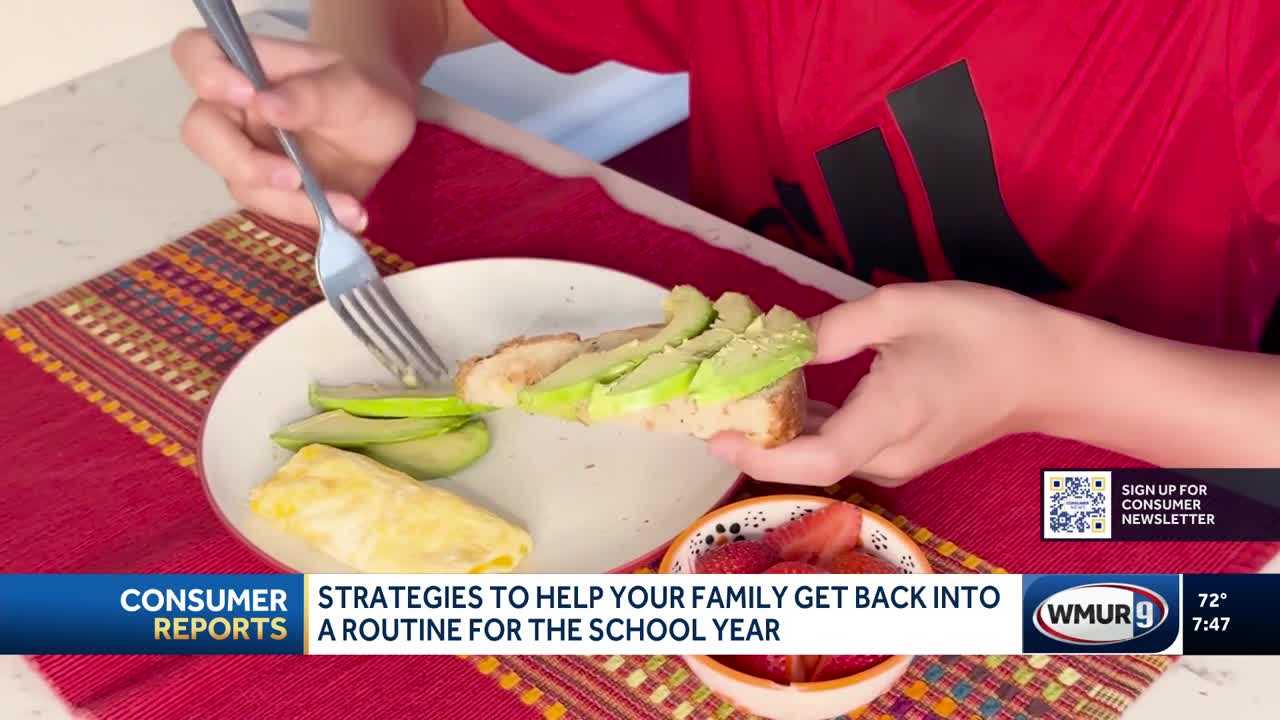 Consumer Reports shares tips to help families get back into a routine ...