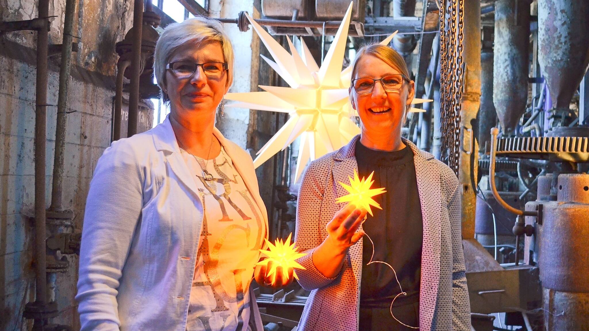 Ticketverkauf: Herrnhuter Sterne leuchten in Energiefabrik Hoyerswerda