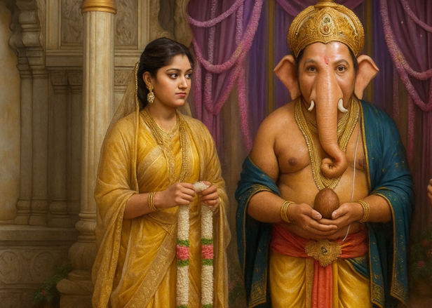 Why Ganesha Cursed Tulsi: The Story Behind Why Tulsi Leaves Are Never Offered to Him