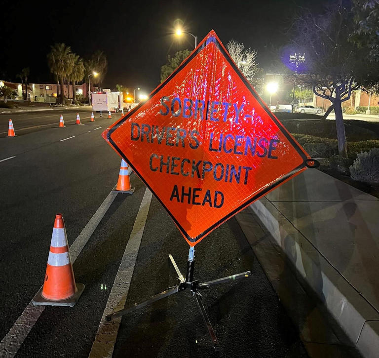 DUI checkpoint, extra patrols planned in Apple Valley