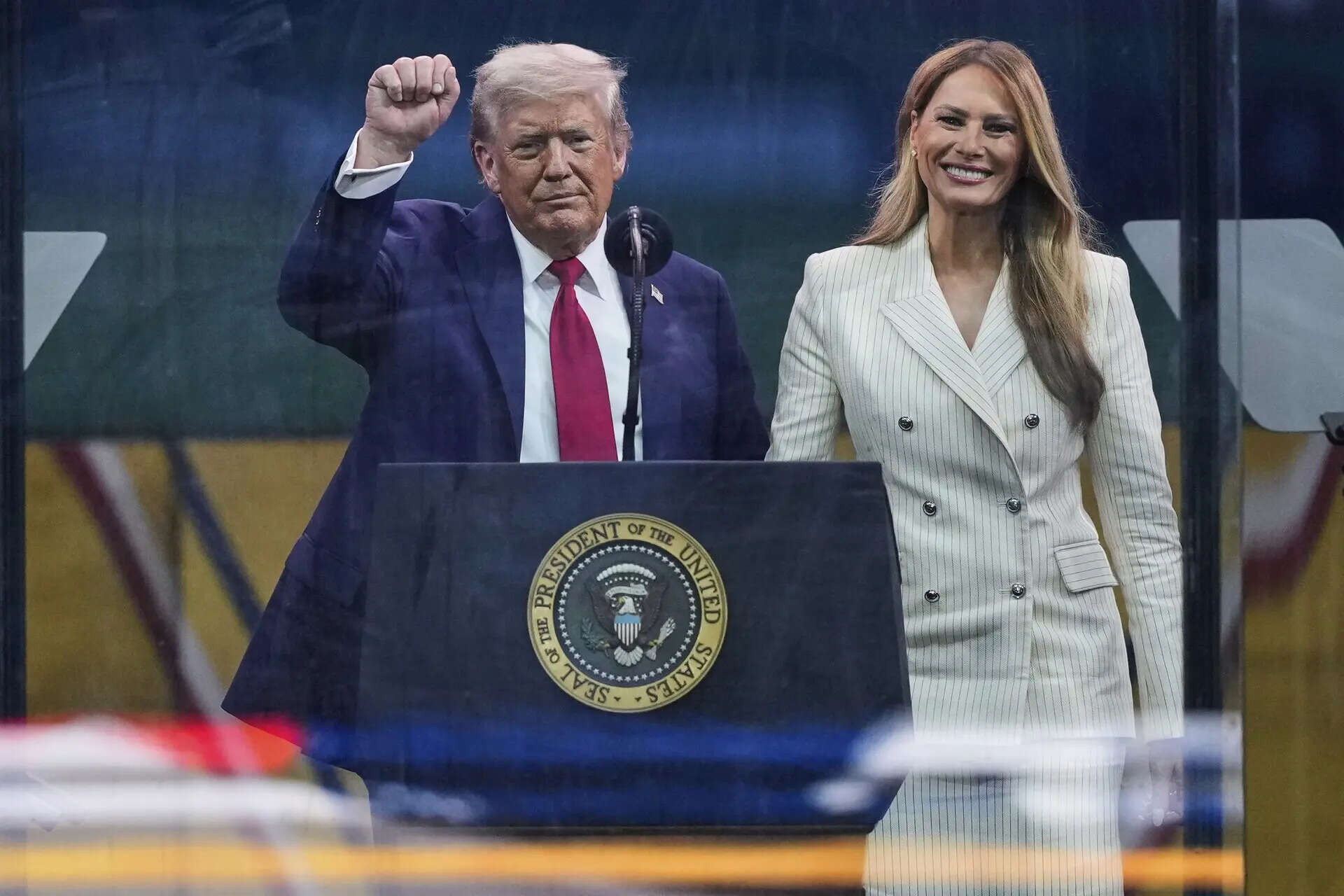 Trump jokes Melania loves Barron ‘more than me’ in rare heartfelt