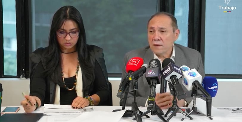 En una rueda de prensa, el MinTrabajo se refirió al caso de Olímpica.