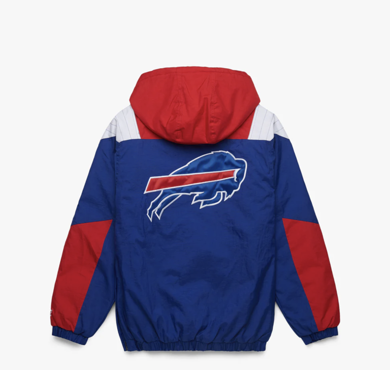 NFL Buffalo Bills Starter ダウンジャケット NFL Buffalo Bills Starter® Sideline Puffer Jacket - Red