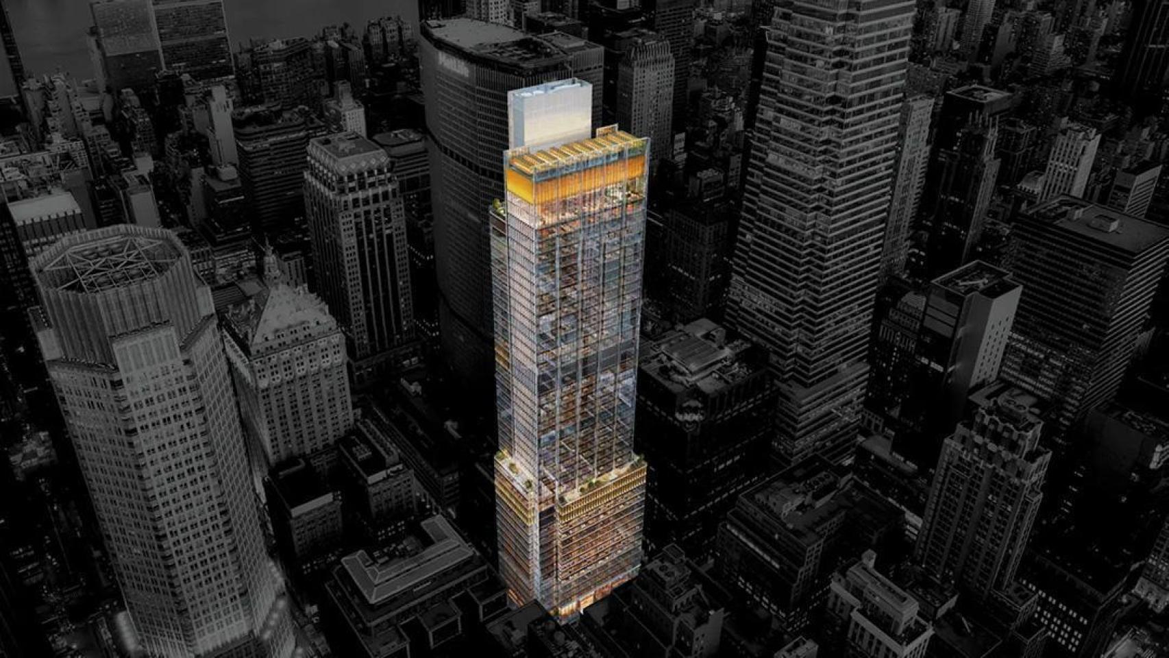 Turner (ACS) construirá un rascacielos de 46 pisos en el centro de ...