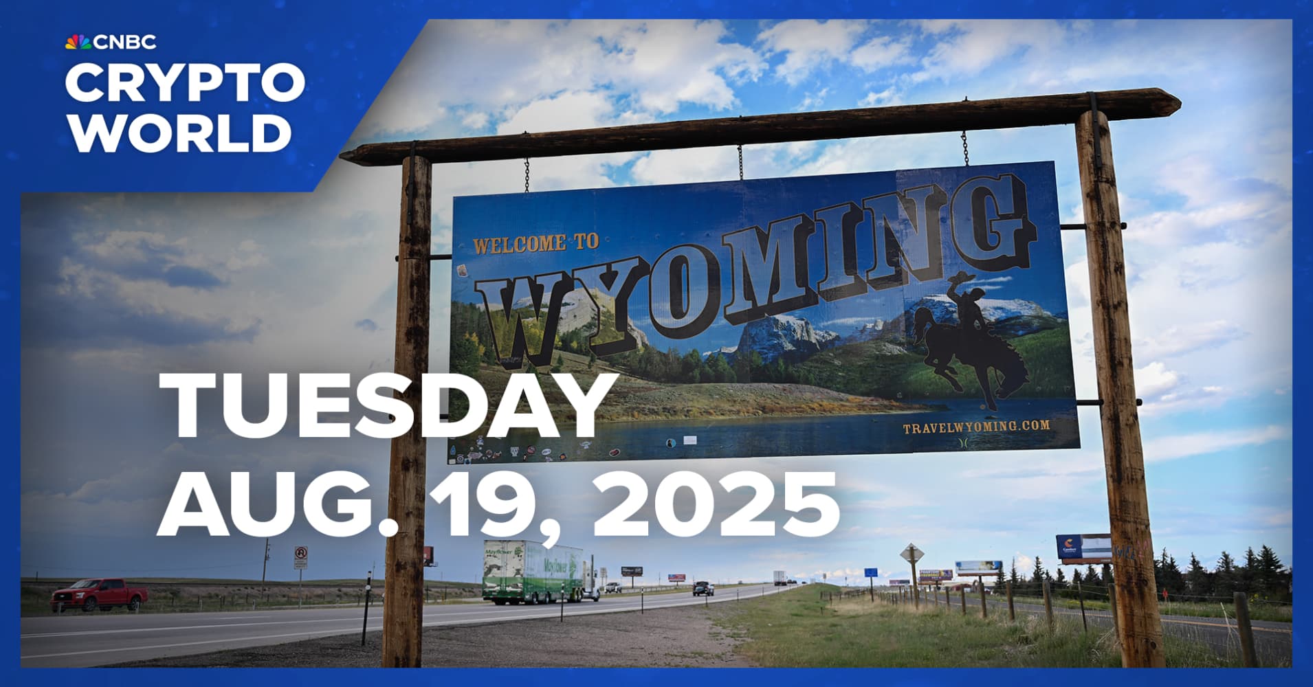 Wyoming launches the first state-issued stablecoin: CNBC Crypto World |  Watch