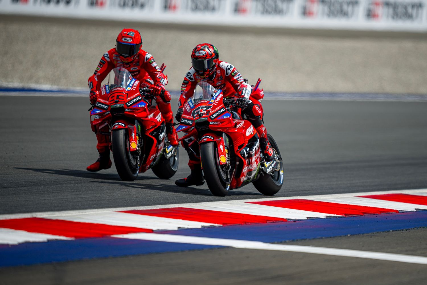 Bos Ducati Bantah Marc Marquez Hancurkan Francesco Bagnaia di MotoGP ...