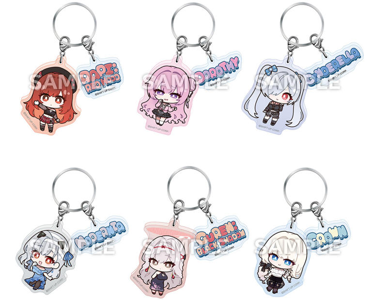 ローソン　勝利の女神NIKKE オリジナルステッカー　トッポ　8種　コンプ 勝利の女神 NIKKE ローソン コラボ オリジナルパッケージ トッポ