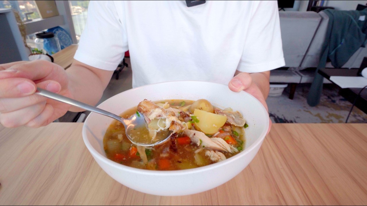 Easy comfort food to make when having a fever