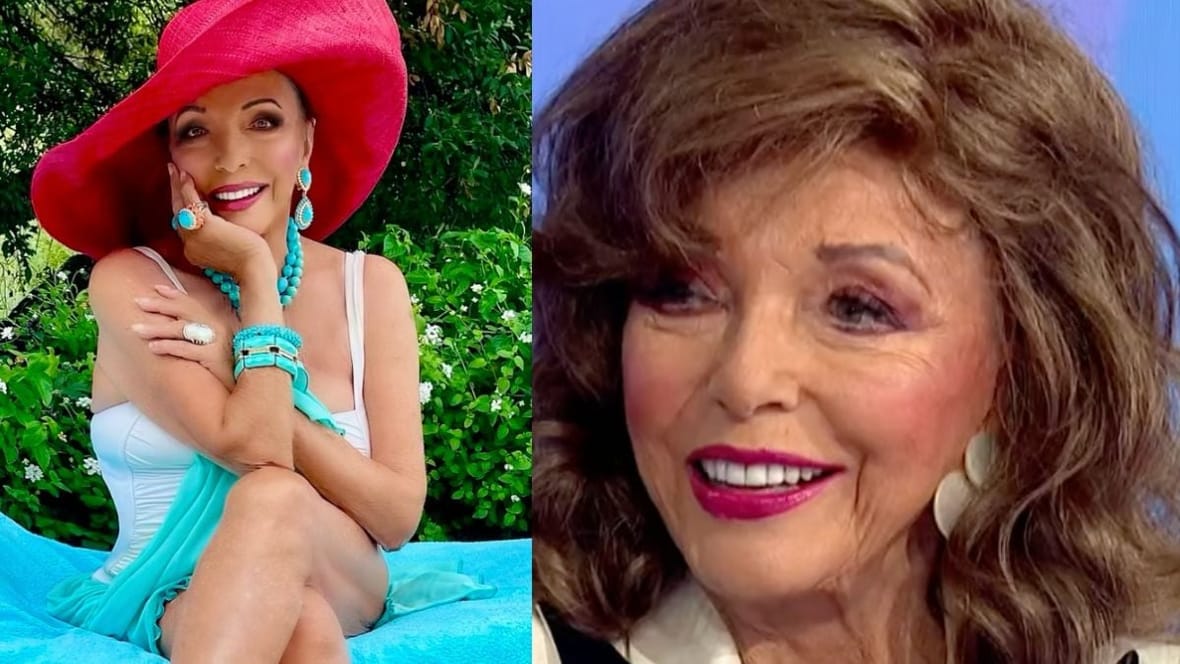 Joan Collins, 92, Defies Aging As She Poses In Swimsuit While Teasing Major Career Move