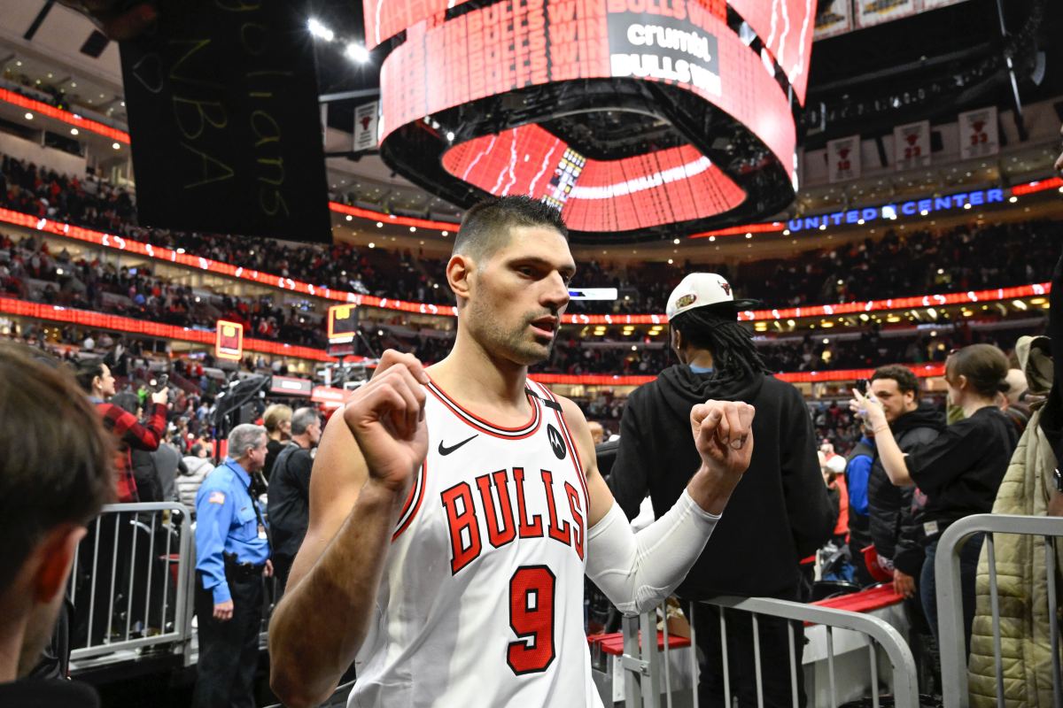 Chicago Bulls center Nikola Vucevic (9). © Matt Marton-Imagn Images