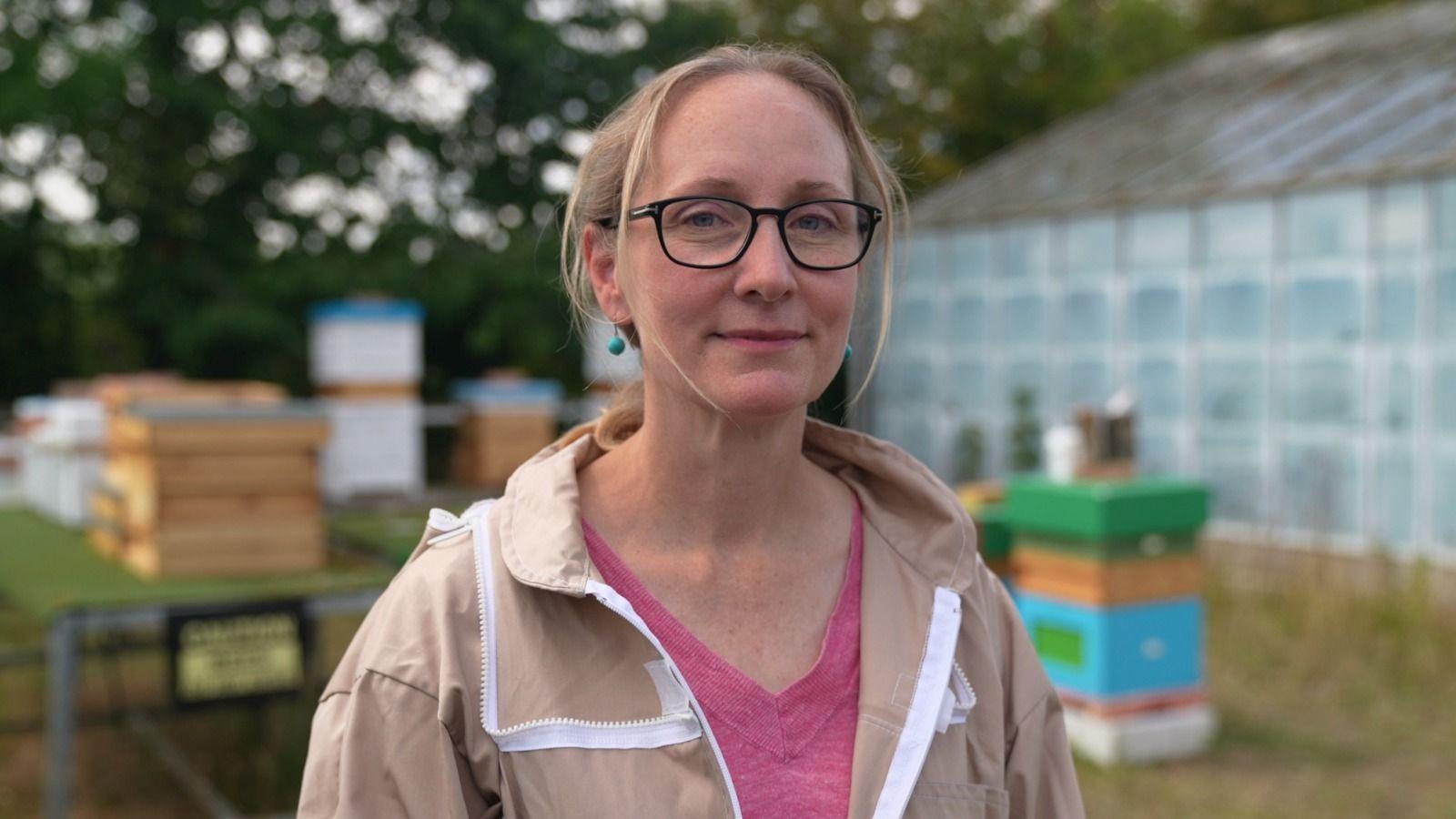 Professor Geraldine Wright was inspired to work on bee nutrition after beekeepers told her about how many of their bees were dying