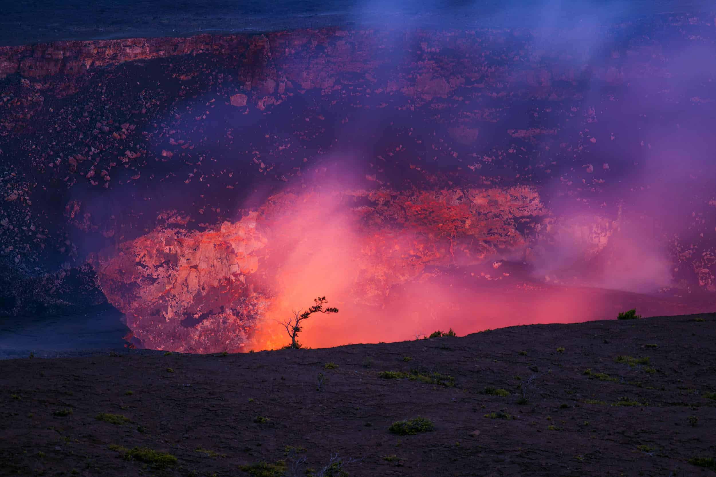 Lava on the Horizon: Kilauea's 1917 Eruption Captured in Rare Film Footage