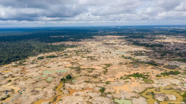 Mercúrio usado no garimpo intoxica habitantes da região amazônica