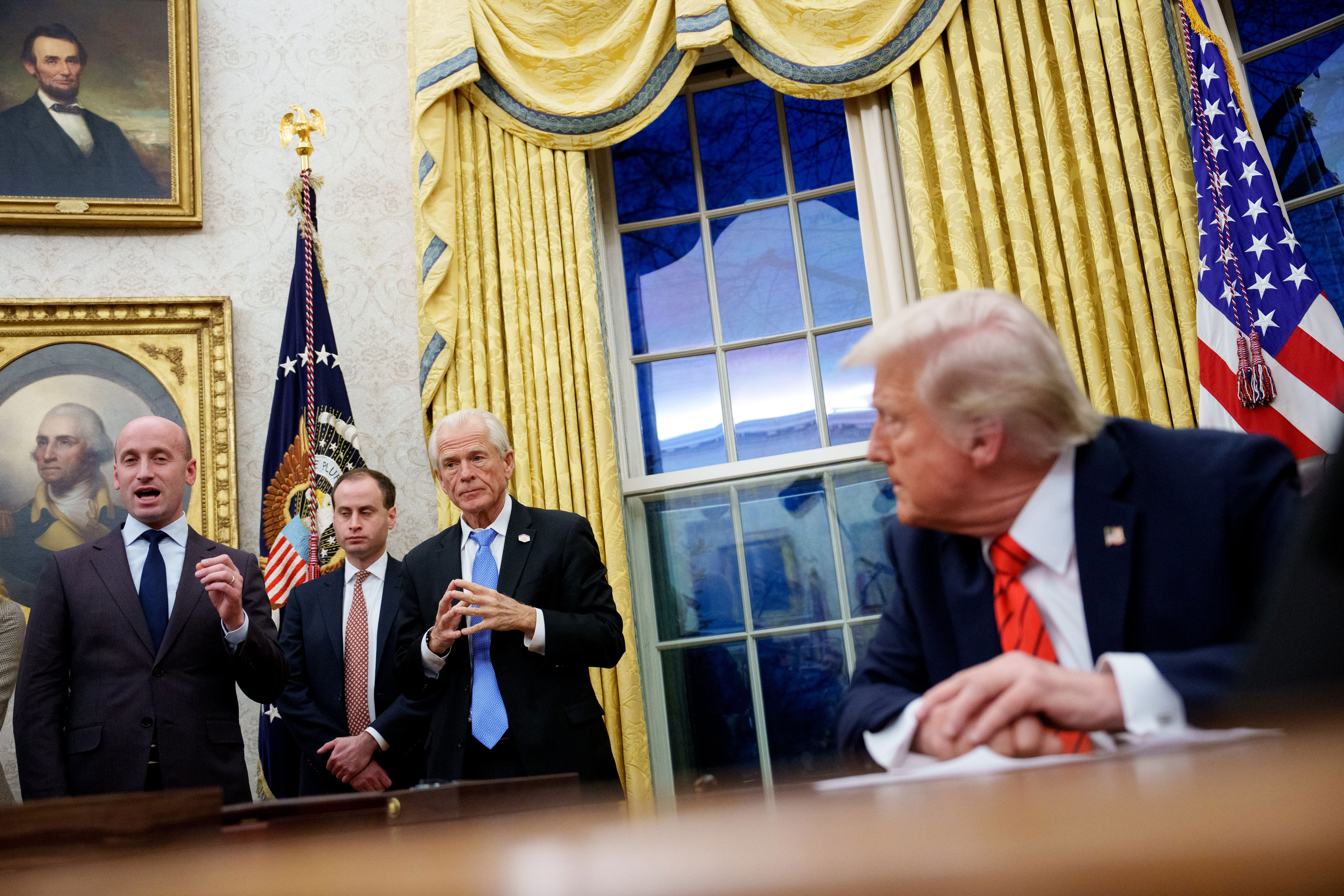 President Donald Trump, at the direction of Deputy White House Chief of Staff for Policy Stephen Miller, has vowed to execute 1 million undocumented deportations a year. / Andrew Harnik / Getty Images